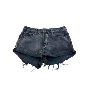 Denim CoLAB Women’s Shorts 30 Saltwater & Song CutOff 5-Pocket Belt Loops Dark